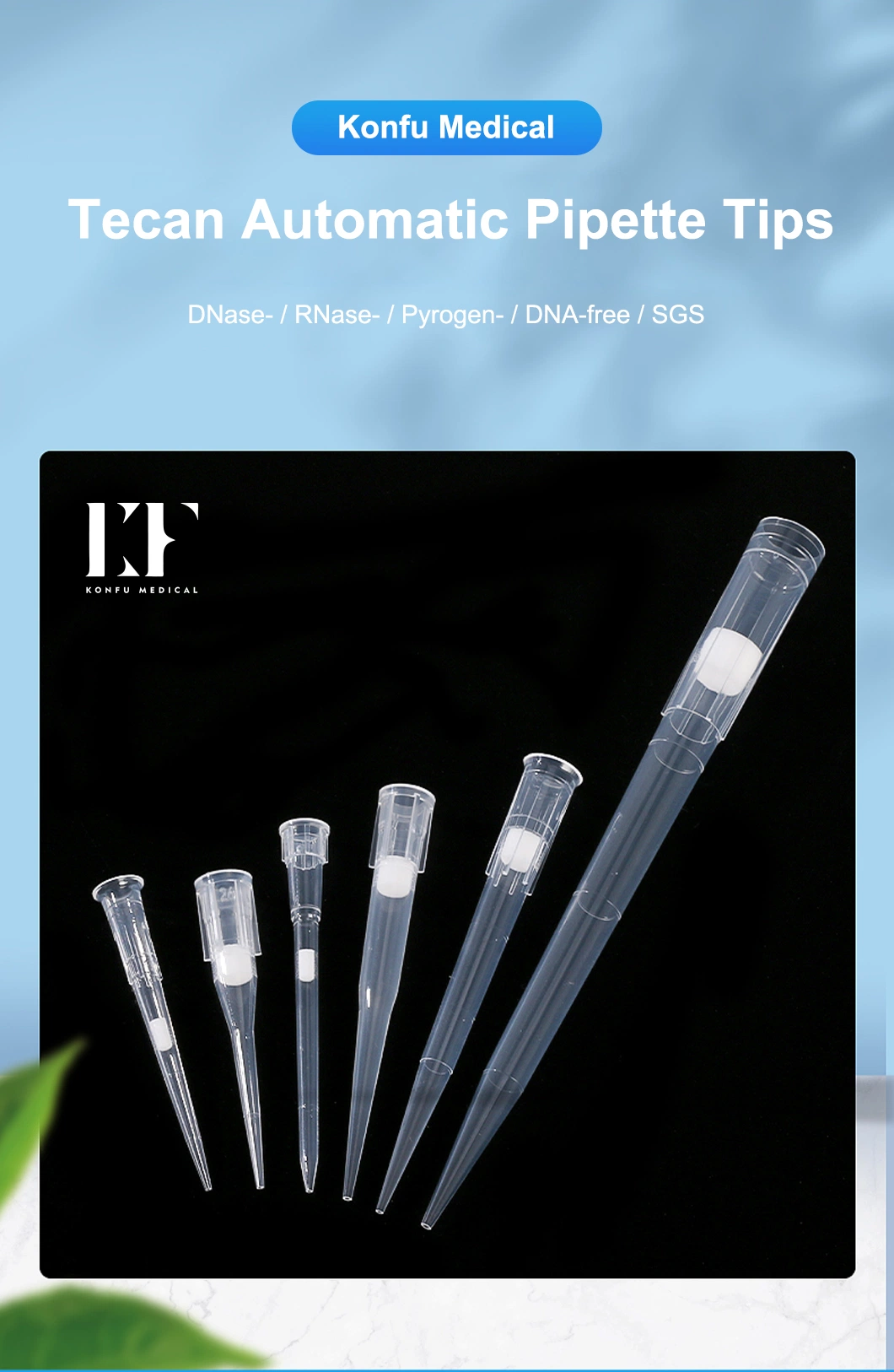 Low Cost 50UL Low Retention Filter Tecan Automation Pipette Tips for Cytomics