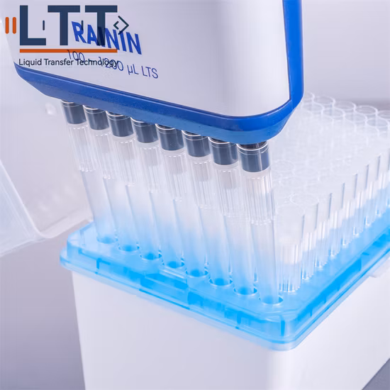 Embouts stériles en rack 20UL Rainin Lts 96 avec filtre